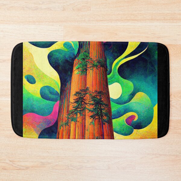Item preview, Psychedelic Giant Sequoias designed and sold by deificusArt.