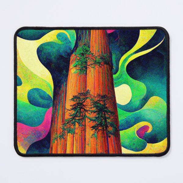 Item preview, Psychedelic Giant Sequoias designed and sold by deificusArt.