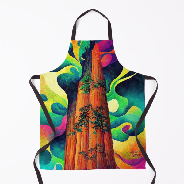 Item preview, Psychedelic Giant Sequoias designed and sold by deificusArt.