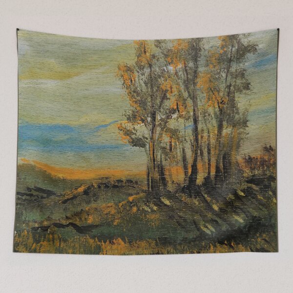 Item preview, Landscape painting painting Early autumn, designed and sold by Anke Franikowski.