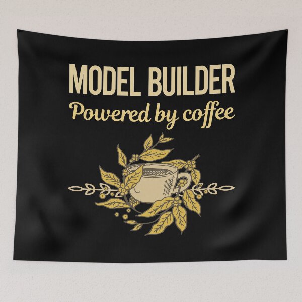 Item preview, Powered By Coffee Model Builder designed and sold by toniabrendaom.