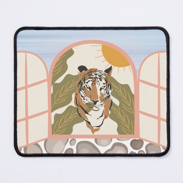 Item preview, Pastel Tiger Window designed and sold by flying-flamingo.