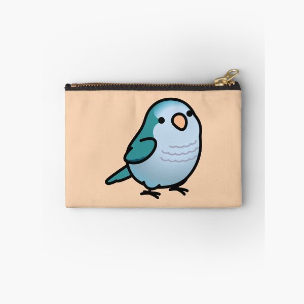Item preview, Chubby Blue Quaker Parrot designed and sold by birdhism.