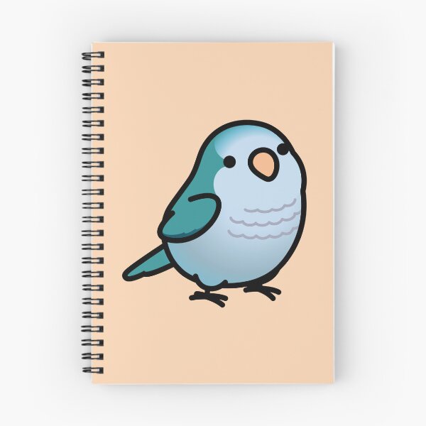 Item preview, Chubby Blue Quaker Parrot designed and sold by birdhism.