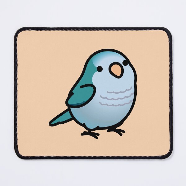 Item preview, Chubby Blue Quaker Parrot designed and sold by birdhism.