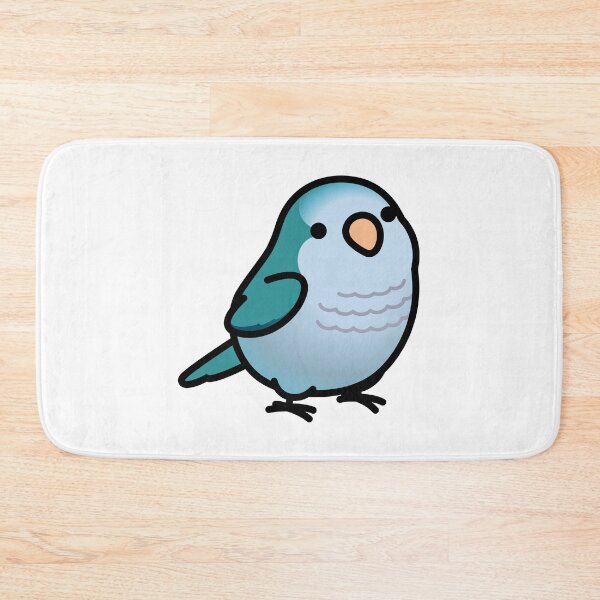 Item preview, Chubby Blue Quaker Parrot designed and sold by birdhism.