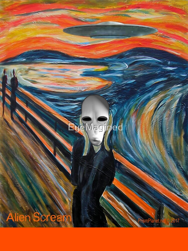 Alien Scream by EyeMagined