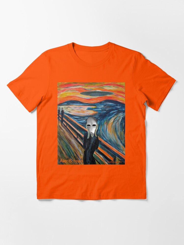 Alternate view of Alien Scream Essential T-Shirt