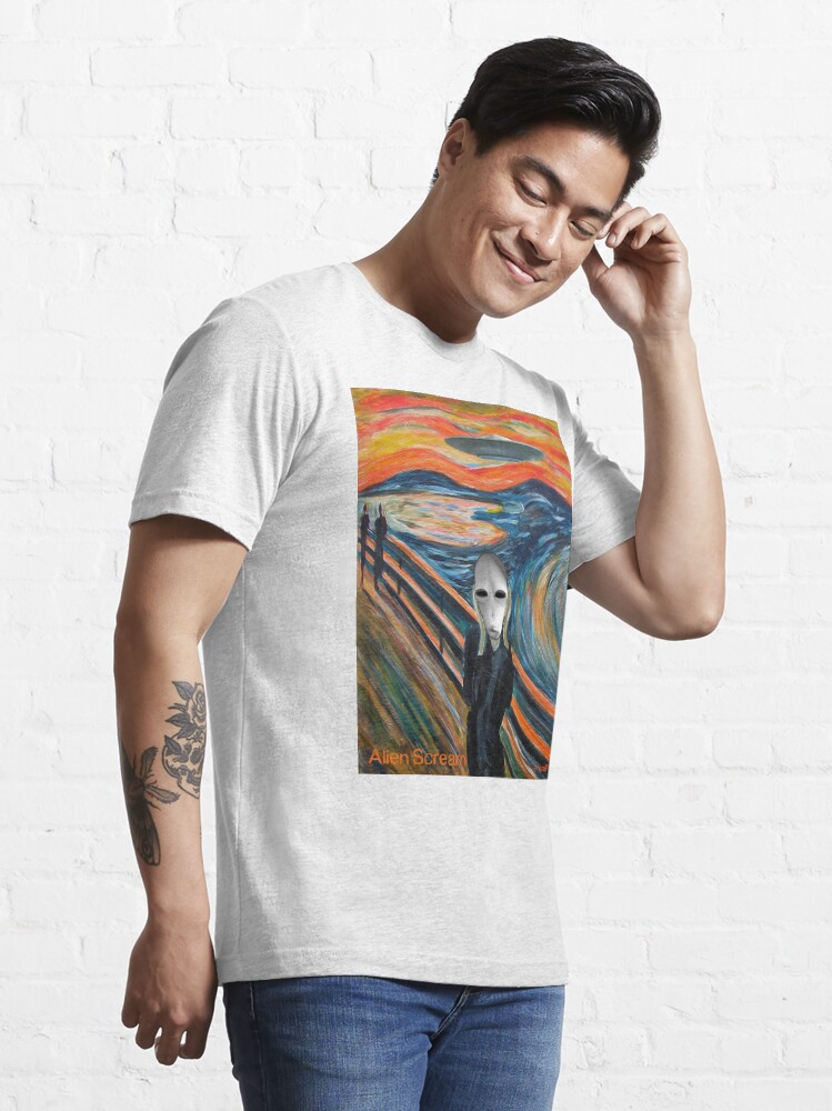 Alternate view of Alien Scream Essential T-Shirt
