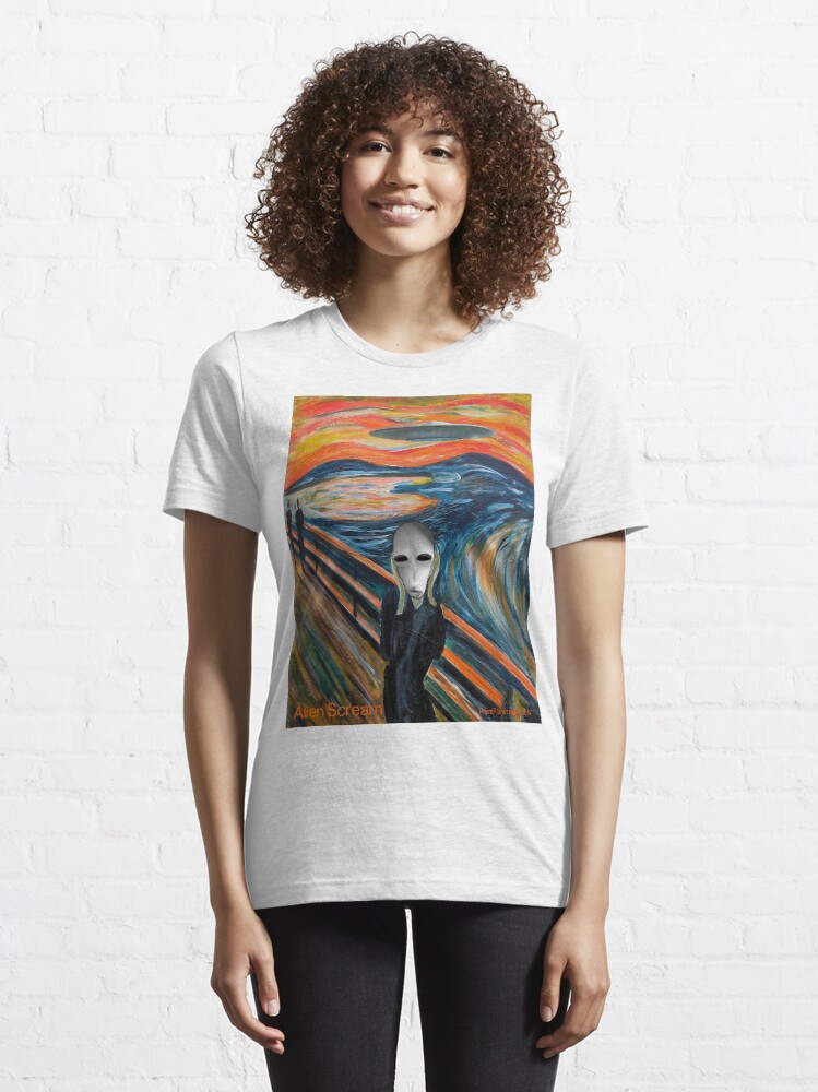 Alternate view of Alien Scream Essential T-Shirt