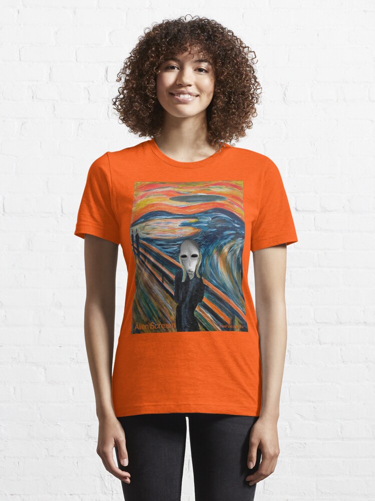 Alternate view of Alien Scream Essential T-Shirt