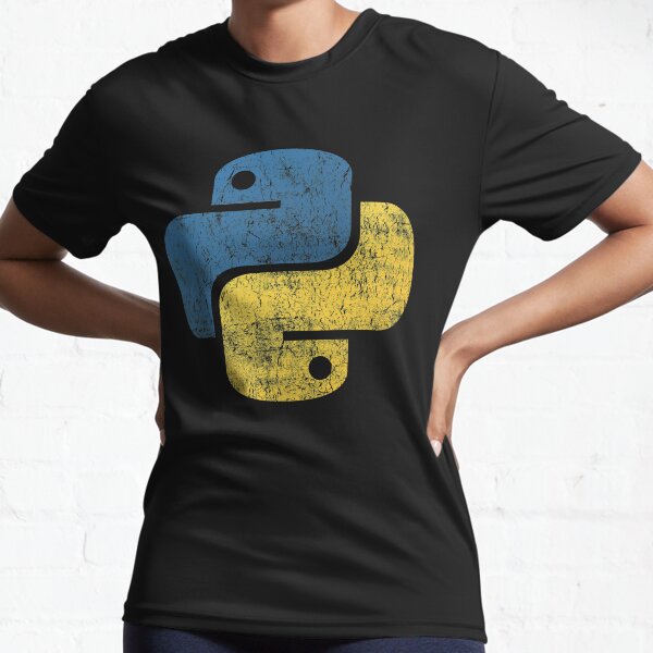 Python vintage T-shirt respirant