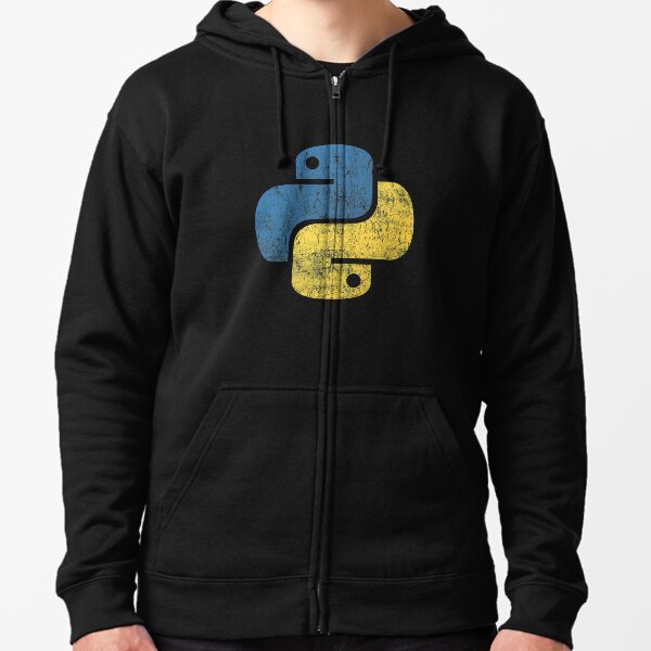 Vintage Python Zipped Hoodie