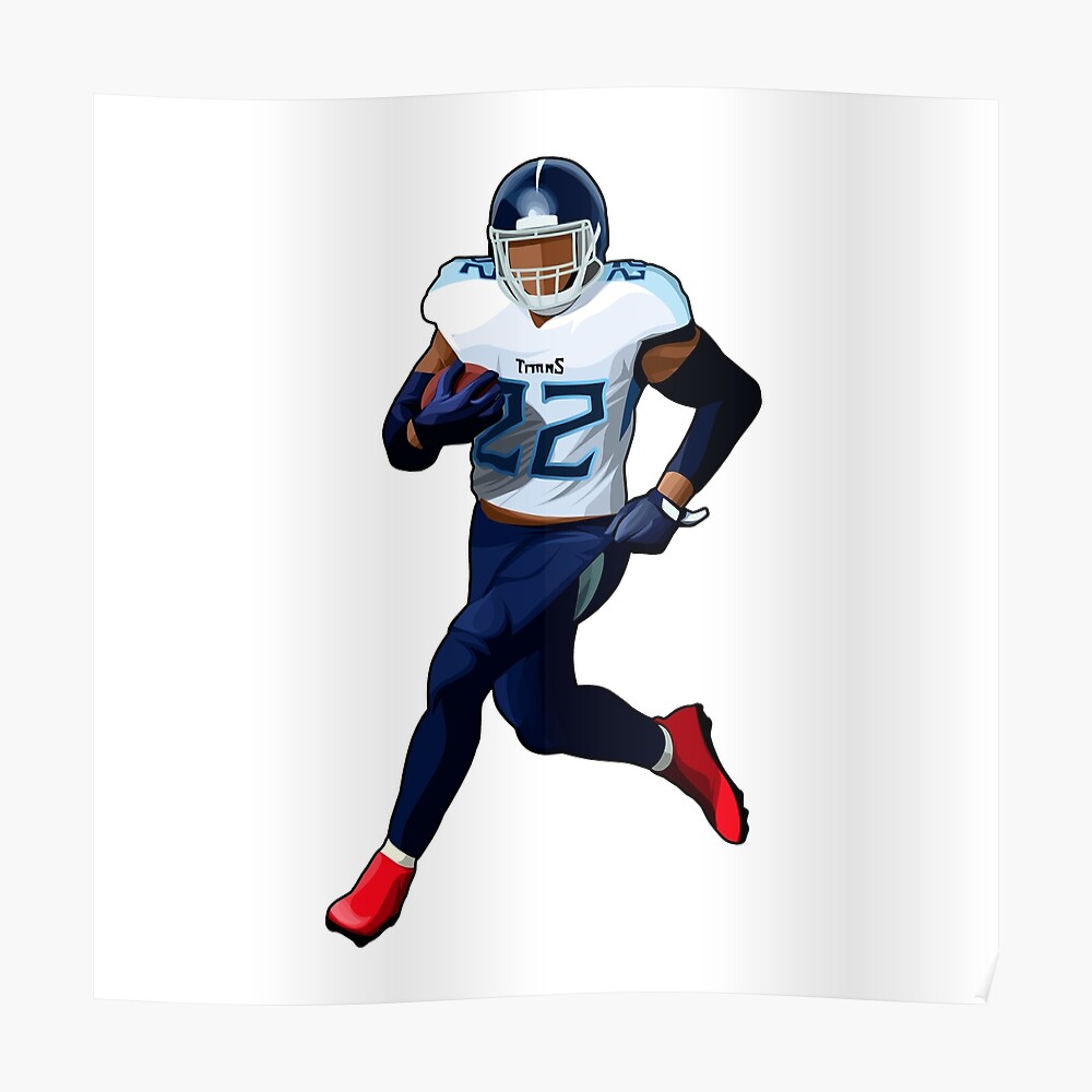 Derrick Henry for Tennessee Titans - NFL Removable Wall Decal Large