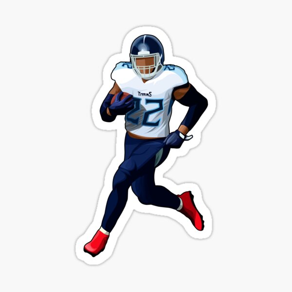 Tennessee Titans: Derrick Henry 2022 White Jersey - Officially Licensed NFL  Removable Adhesive Decal