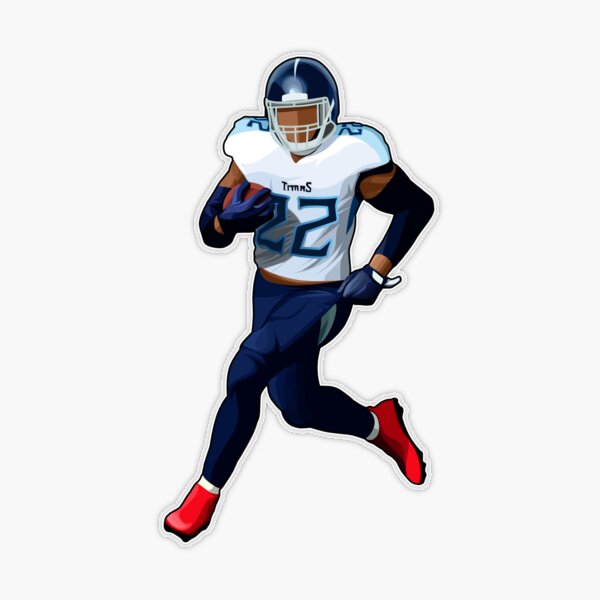 Derrick Henry for Tennessee Titans - NFL Removable Wall Decal Large