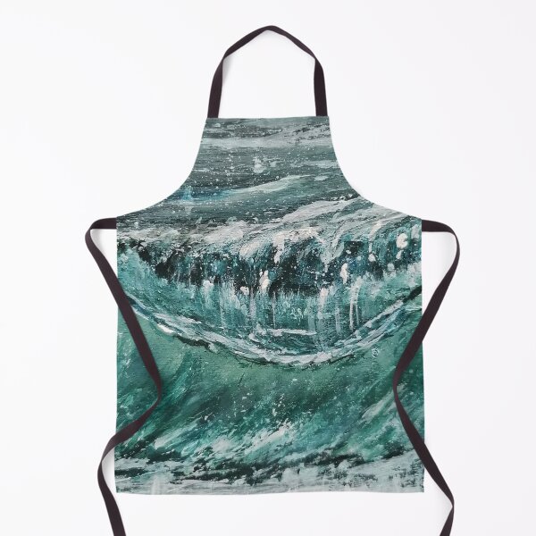 Item preview, love the sea? A painted wave with acrylic on wood designed and sold by Anke Franikowski.