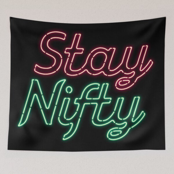 Item preview, Stay Nifty & Glowy designed and sold by ZatchyLie.