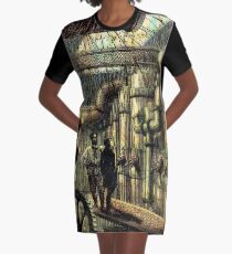 Nautilus Engine Room - by Landron Artifacts Graphic T-Shirt Dress