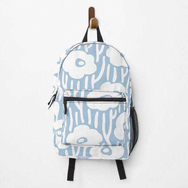 Item preview, Mid Century Modern Wild Flower Pattern 530 Light Blue designed and sold by tonymagnerart.