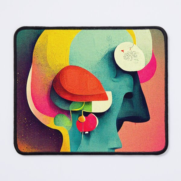 Item preview, Big Head Abstract Pop Art designed and sold by deificusArt.