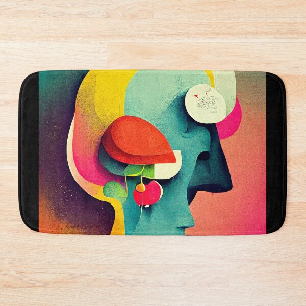 Item preview, Big Head Abstract Pop Art designed and sold by deificusArt.