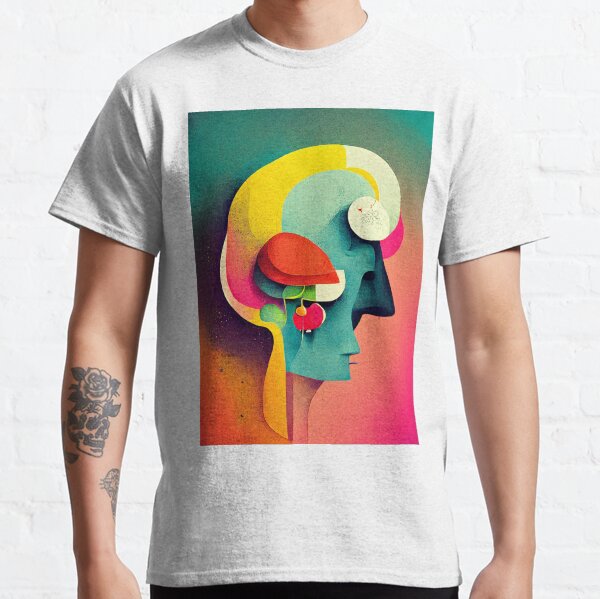 Vista previa del artículo con la obra «Big Head Abstract Pop Art», diseñado y vendido por deificusArt.