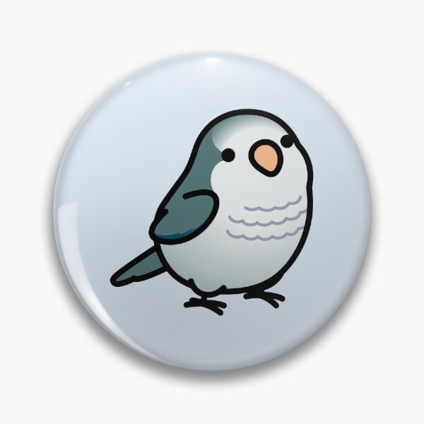 Item preview, Chubby Gray Quaker Parrot designed and sold by birdhism.