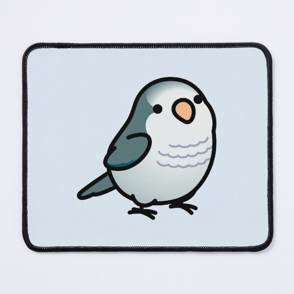 Item preview, Chubby Gray Quaker Parrot designed and sold by birdhism.