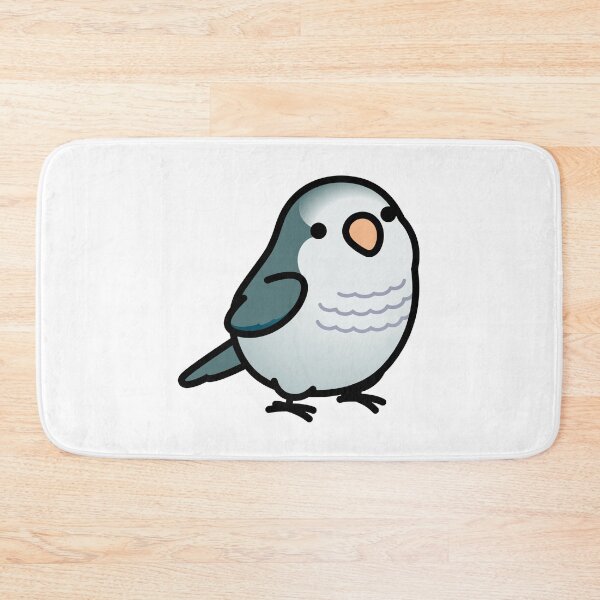 Item preview, Chubby Gray Quaker Parrot designed and sold by birdhism.