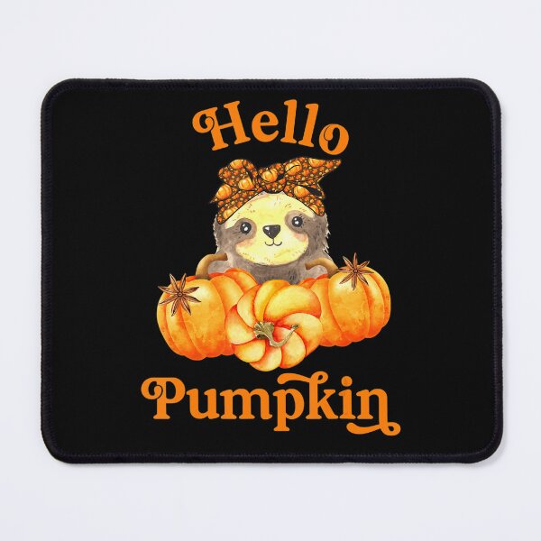Item preview, Hello Pumpkin Cute Baby Sloth Fall Gifts Autumn Thanksgiving  designed and sold by Miriam Brayan.