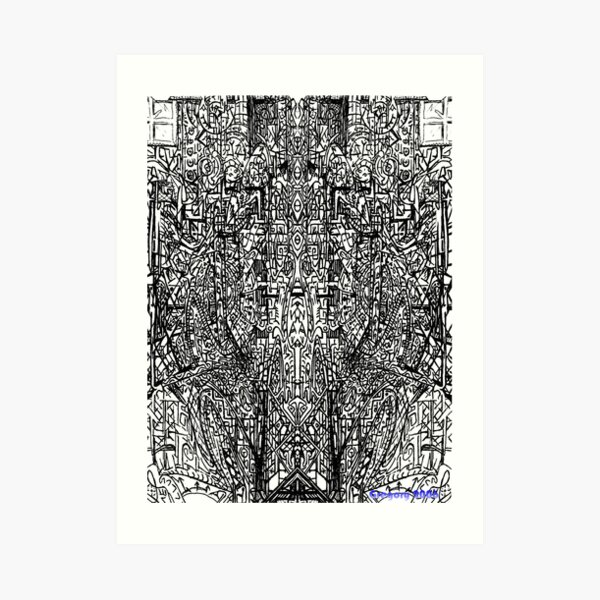 The Code of Hotep Art Print