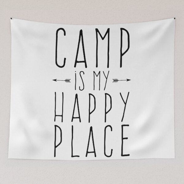 Item preview, Camp is my Happy Place designed and sold by MadEDesigns.