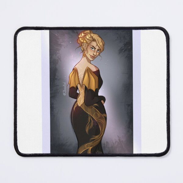 Item preview, Aelin dragon dress print designed and sold by DoodlingLenn.