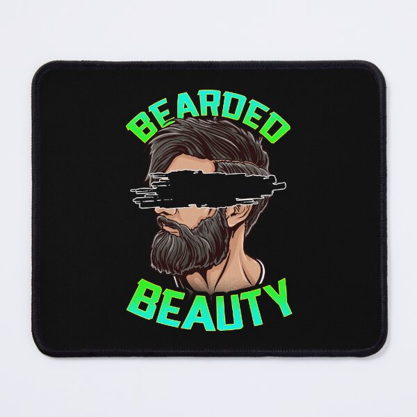 Item preview, Bearded Beauty Facial Hair Growth Men Face Style Fun Beard designed and sold by Andy8891.