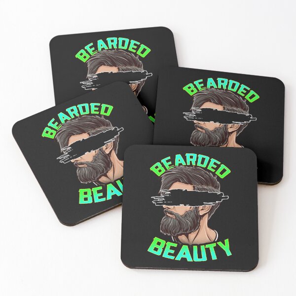 Item preview, Bearded Beauty Facial Hair Growth Men Face Style Fun Beard designed and sold by Andy8891.