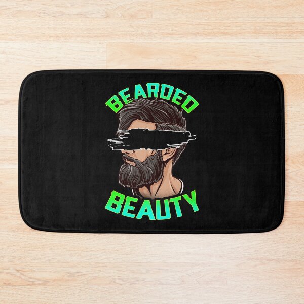 Item preview, Bearded Beauty Facial Hair Growth Men Face Style Fun Beard designed and sold by Andy8891.