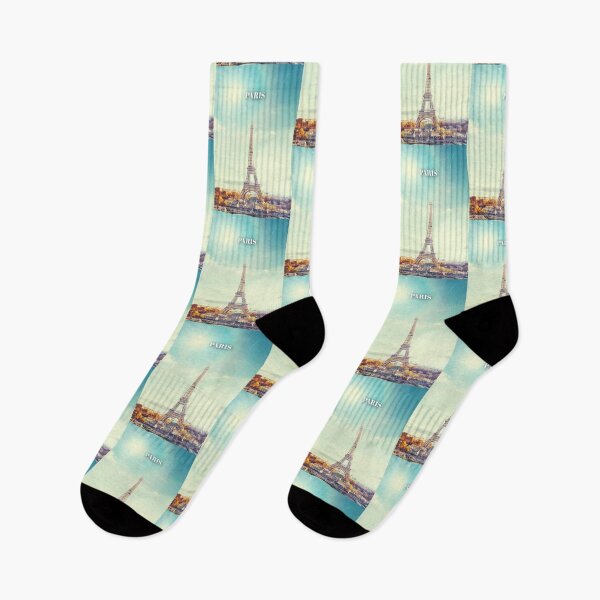 Item preview, Cute Pastel Colors Eifel Tower Paris  designed and sold by hiunlimit.