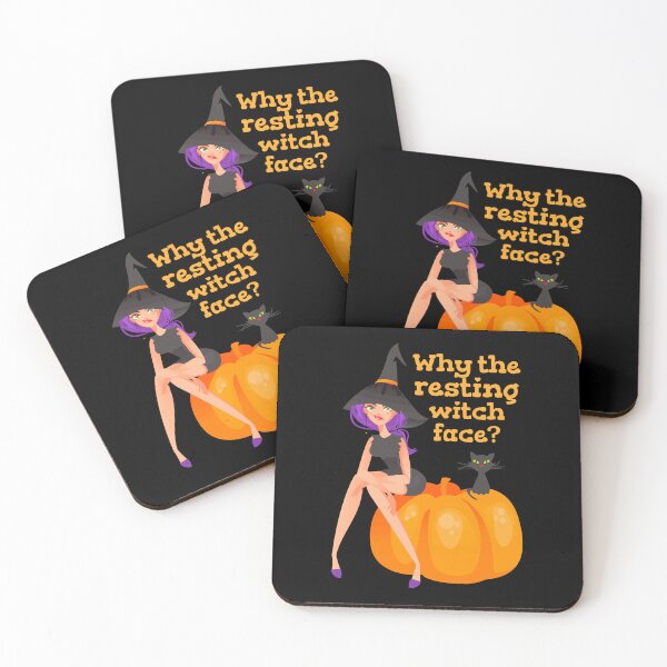 Item preview, Why The Resting Witch Face Funny Witch And Cat Design, Perfect For Halloween  designed and sold by TrulyEpoque.