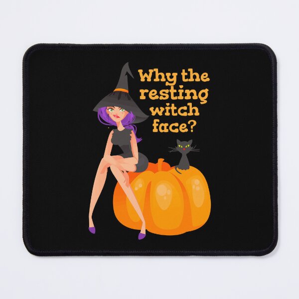 Item preview, Why The Resting Witch Face Funny Witch And Cat Design, Perfect For Halloween designed and sold by TrulyEpoque.