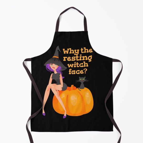 Item preview, Why The Resting Witch Face Funny Witch And Cat Design, Perfect For Halloween designed and sold by TrulyEpoque.