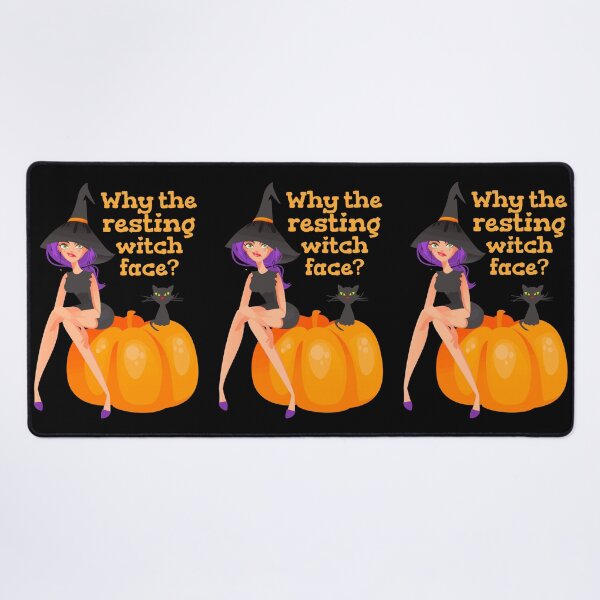 Item preview, Why The Resting Witch Face Funny Witch And Cat Design, Perfect For Halloween designed and sold by TrulyEpoque.