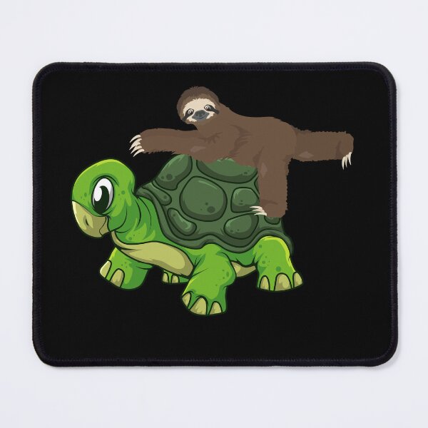 Item preview, Sloth riding turtle  designed and sold by SamXDesigns.