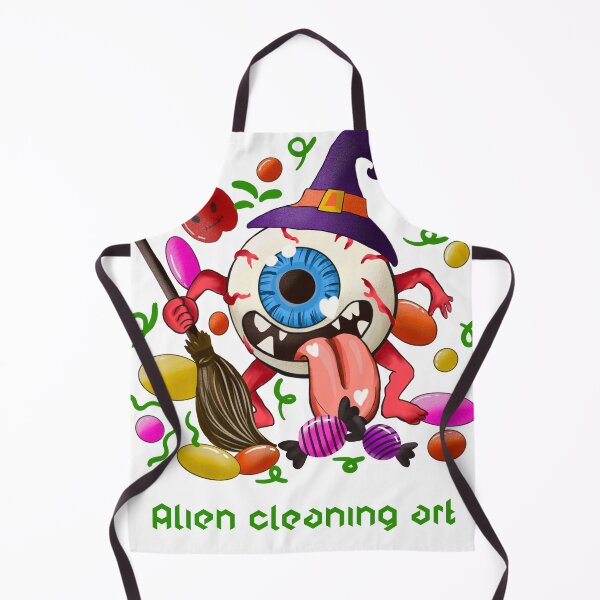 Item preview, Alien cleaning arts. designed and sold by RAJSHIVA.