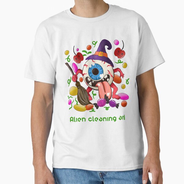 Item preview, Alien cleaning arts. designed and sold by RAJSHIVA.