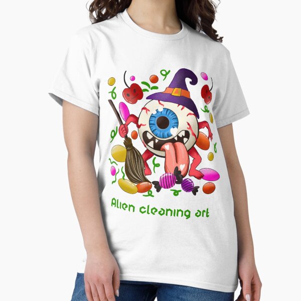 Item preview, Alien cleaning arts. designed and sold by RAJSHIVA.