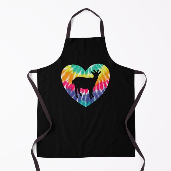 Item preview, Goat Heart With Tie dye Print For Goat Lover designed and sold by JokeGysen.