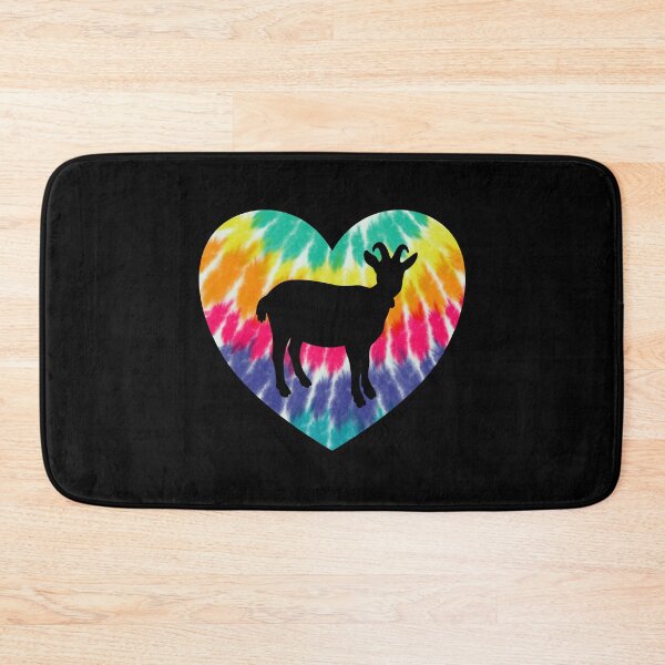 Item preview, Goat Heart With Tie dye Print For Goat Lover designed and sold by JokeGysen.
