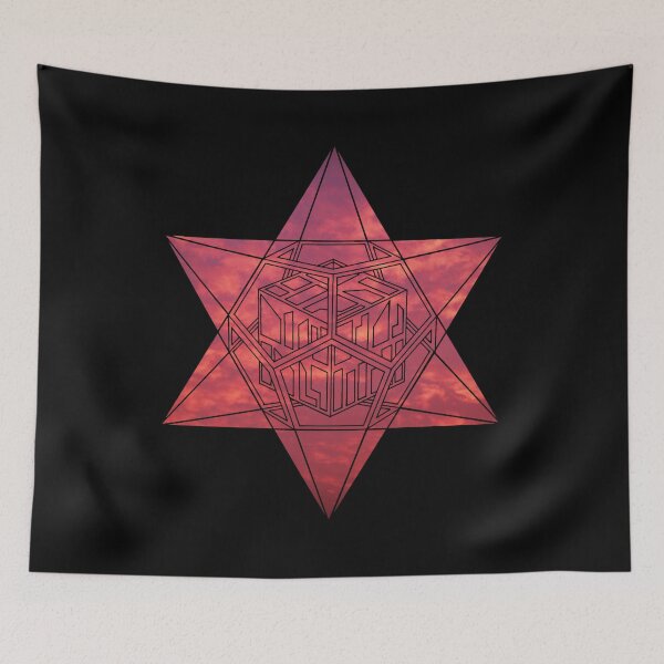 Item preview, Red Sky Dodecahedron Stand Alone Complex designed and sold by createVisions.
