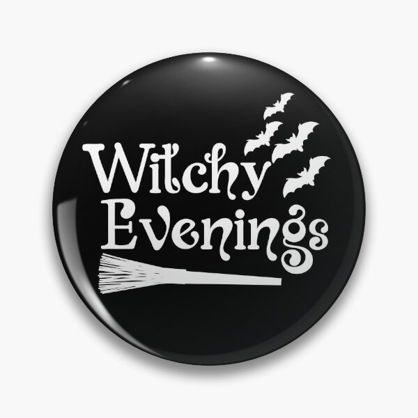 Item preview, Witchy Evenings Broom and Bats - Cute T-shirt Designs for wacky Halloween enthusiast designed and sold by Ridiculam Toga.